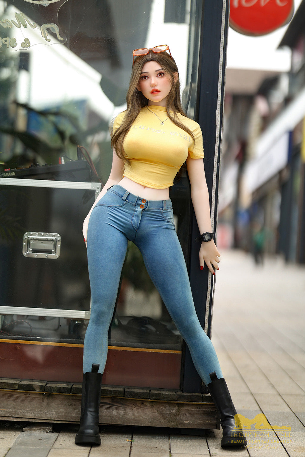 Betty-159cm(5'22'')D-cup Silicone Head TPE Body Sex Doll - Irontech Doll