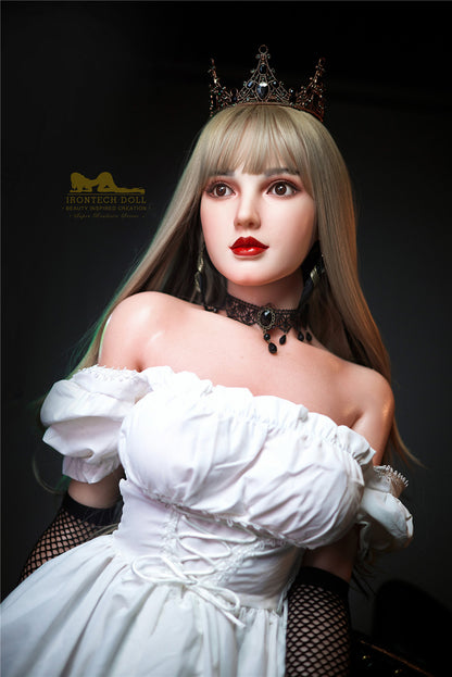 Cherry-153cm(5'02")  E-cup Full Silicone Sex Doll Stocking- Irontech Doll