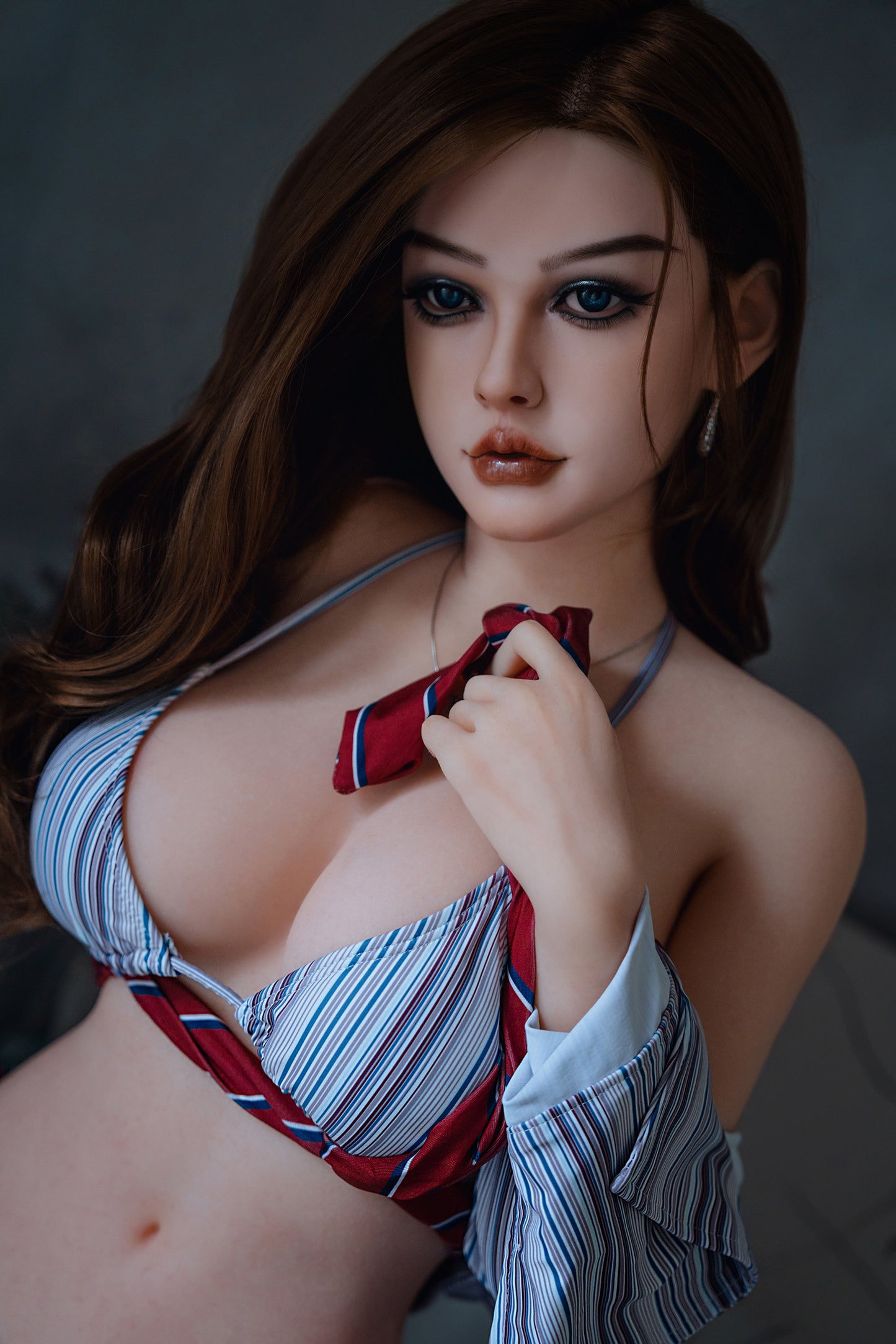 Eileen -  Silicone Head+TPE Body Sex Doll - SY Doll