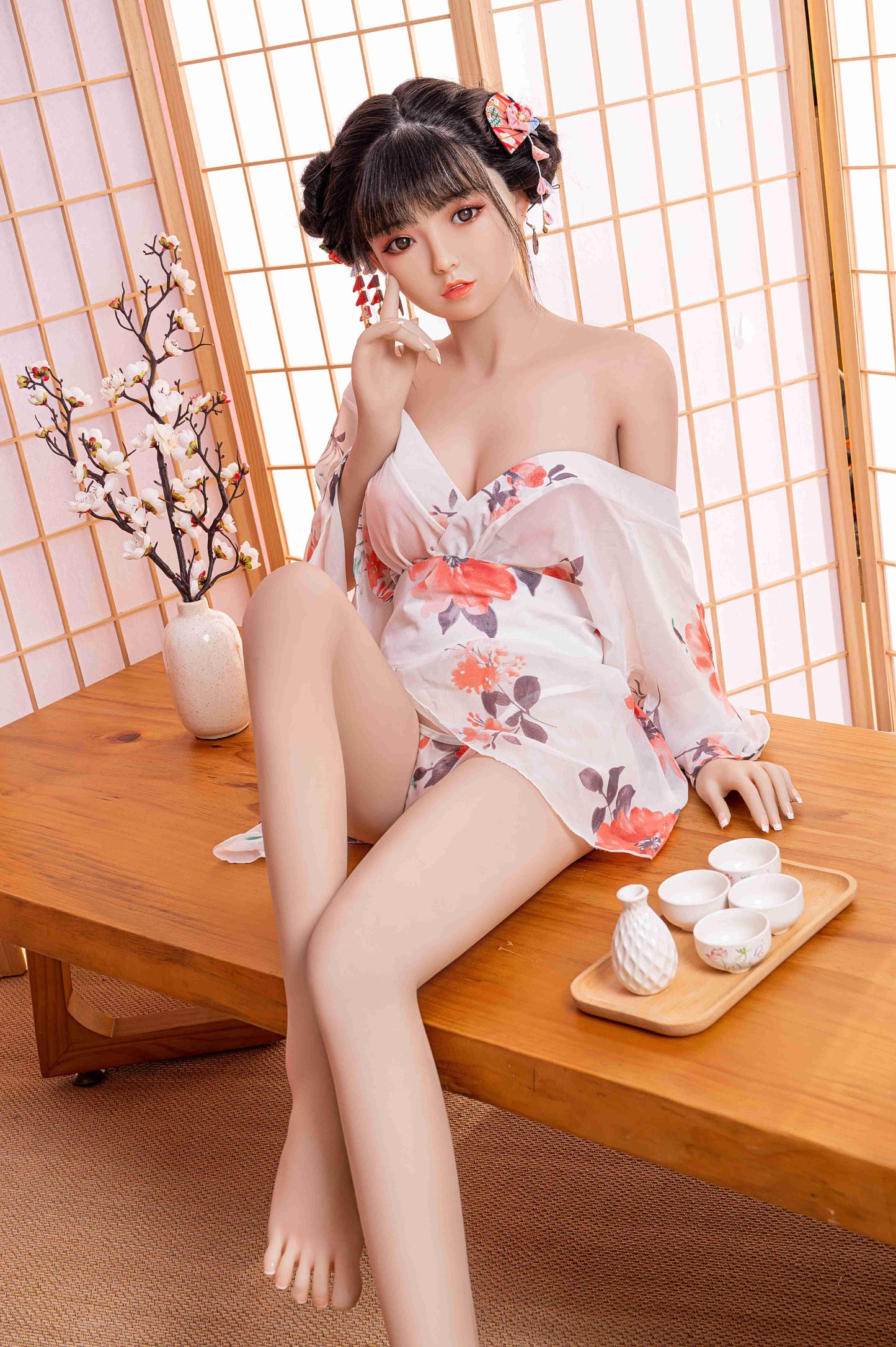 Fujiwara Masako- Silicone Head Japanese Sex Doll- AiMi Doll