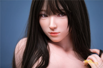 Miyuki-153cm(5'02")  E-cup Full Silicone Sex Doll Japanese Plaid Student - Irontech Doll