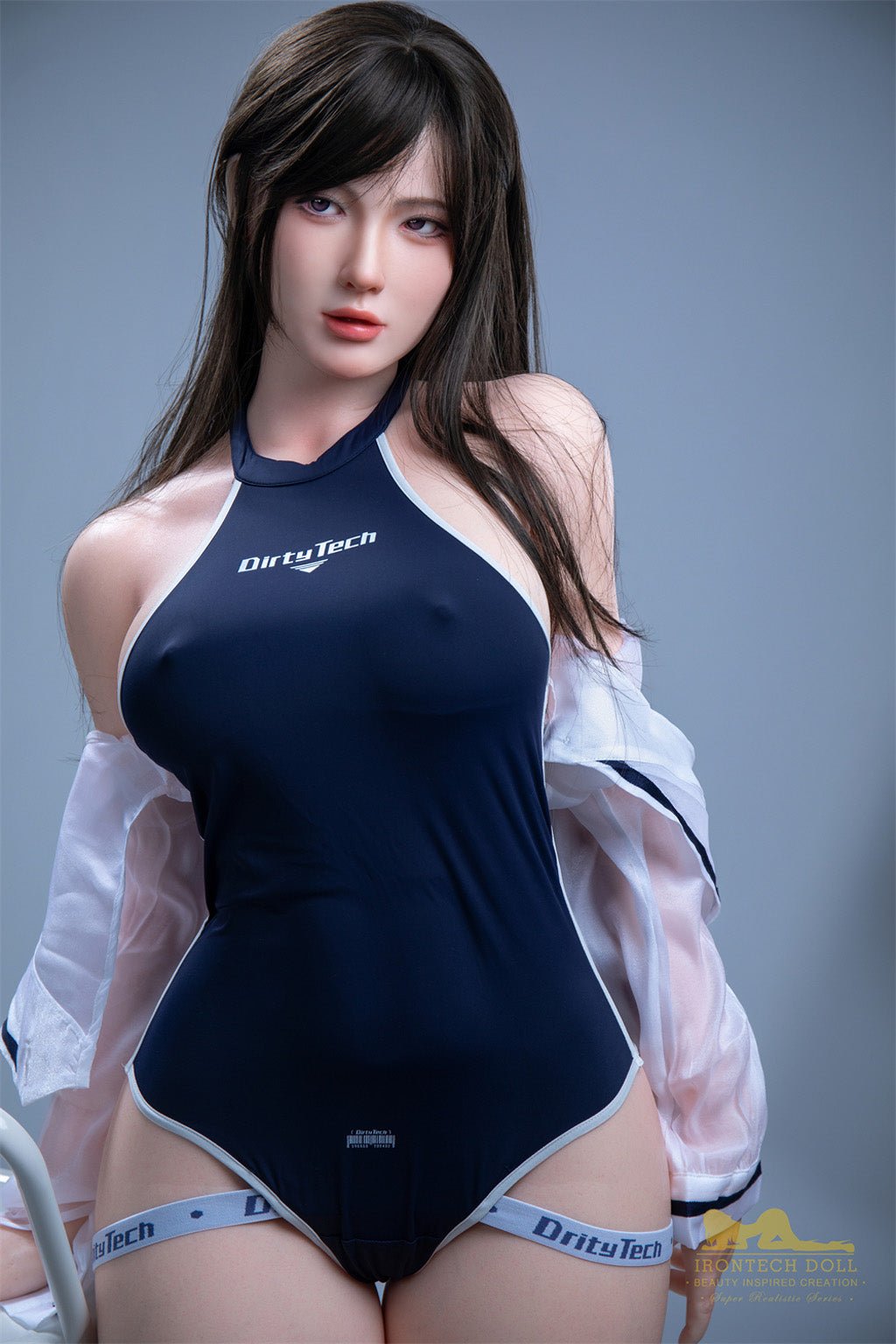 妍芸(Yanyun)-164cm(5'38")E-cup Full Silicone Chinese Gym Athletic Girl Sex Doll  in stock- Irontech Doll