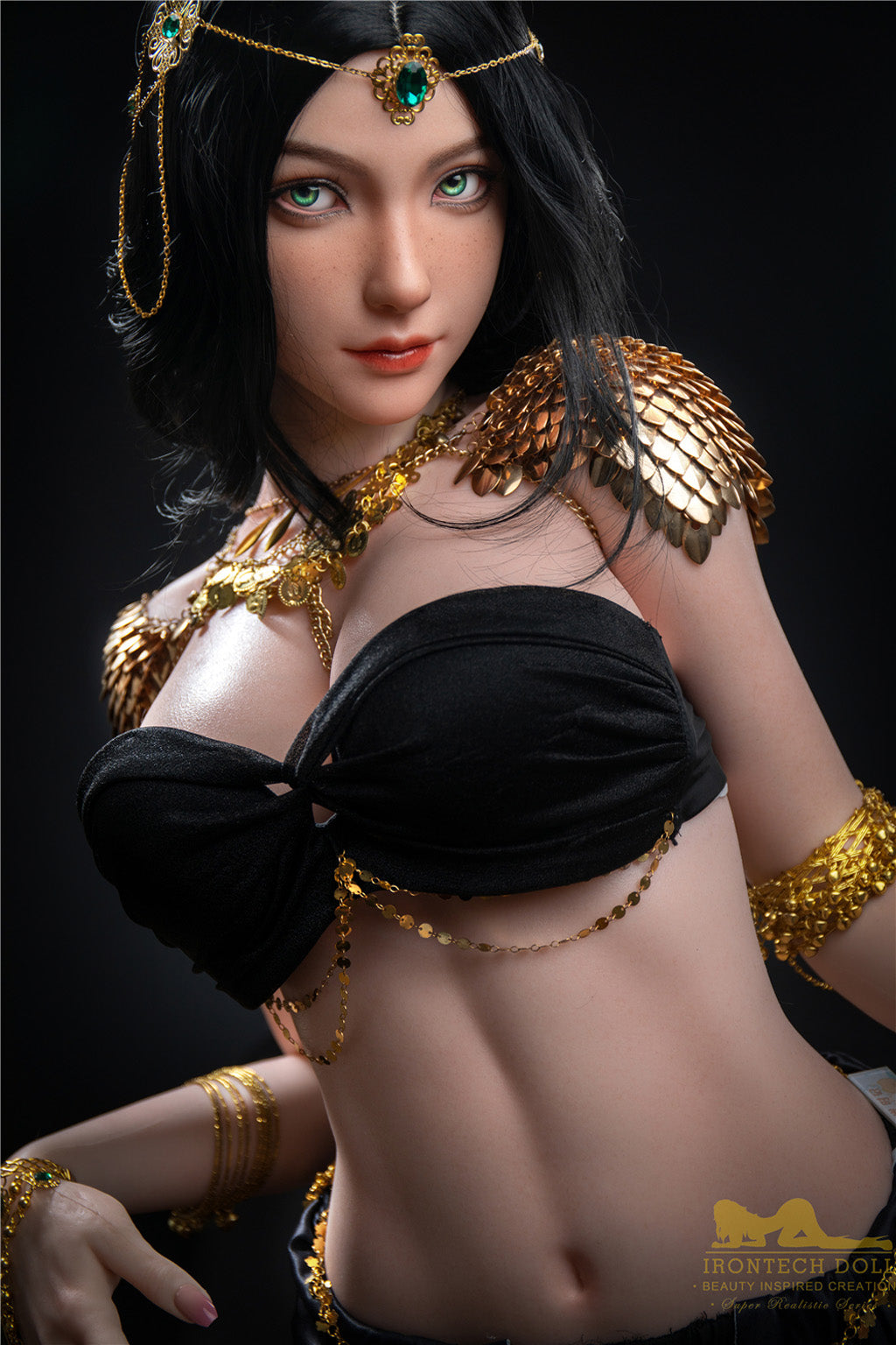 Kitty-166cm(5'45")D-cup Full Silicone Anime Fair Sex Doll in stock - Irontech Doll