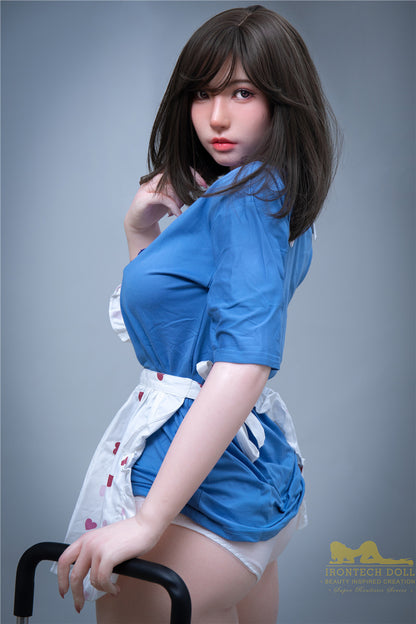 Suki-164cm(5'38")E-cup Full Silicone Japanese Cosplay Student Sex Doll - Irontech Doll