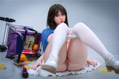 Suki-164cm(5'38")E-cup Full Silicone Japanese Cosplay Student Sex Doll - Irontech Doll