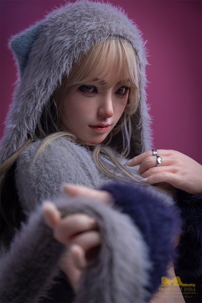 Miku-164cm(5'38")E-cup Full Silicone Japanese Cosplay Cute Girl Sex Doll  - Irontech Doll