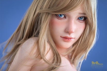 Ailine-165cm(5'41")F-cup Full Silicone Norway Mega Breasts Cosplay Bob Blonde Sex Doll in stock - Irontech Doll