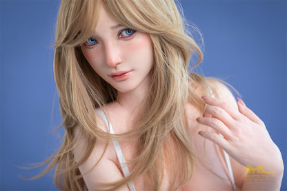 Ailine-165cm(5'41")F-cup Full Silicone Norway Mega Breasts Cosplay Bob Blonde Sex Doll in stock - Irontech Doll