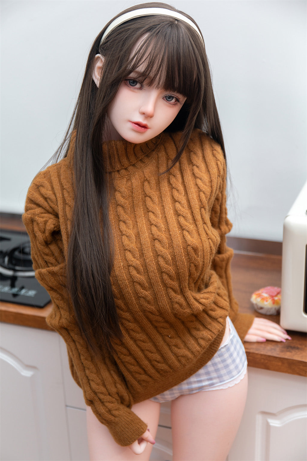 Xiaying(夏莹)-148cm(4'86")  D-cup Full Silicone Sex Doll Plus Chinese Soft Body - Irontech Doll