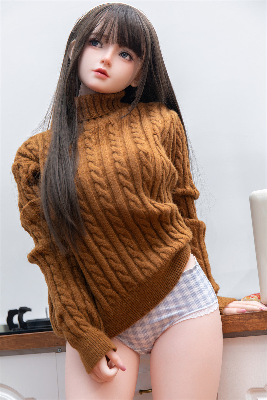 Xiaying(夏莹)-148cm(4'86")  D-cup Full Silicone Sex Doll Plus Chinese Soft Body - Irontech Doll