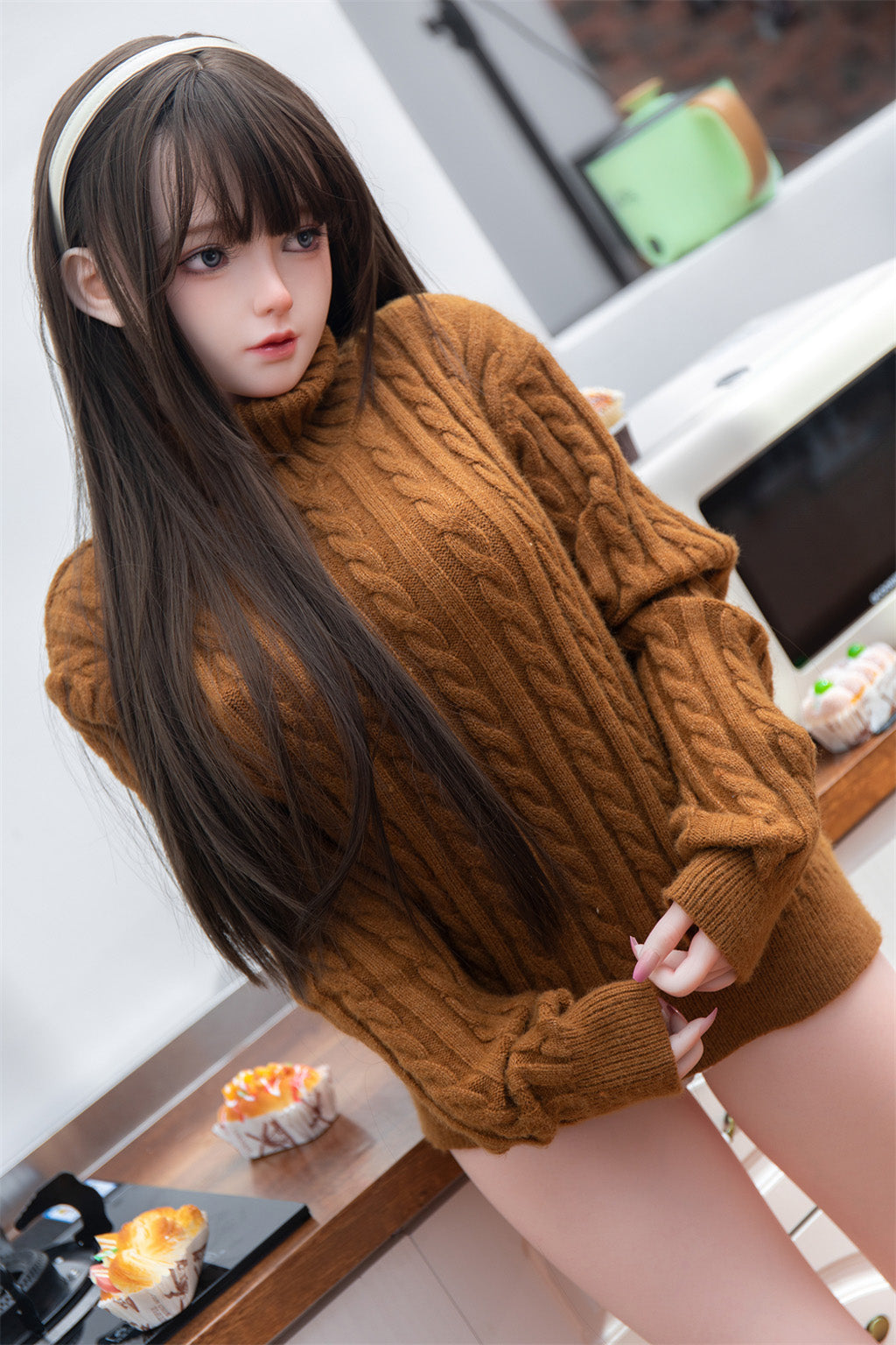 Xiaying(夏莹)-148cm(4'86")  D-cup Full Silicone Sex Doll Plus Chinese Soft Body - Irontech Doll