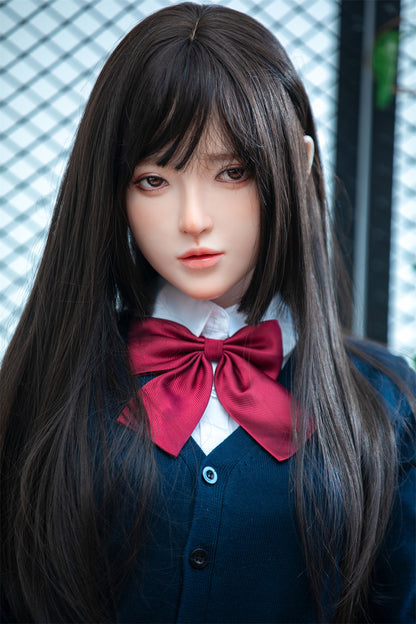 Lingnai(绫奈)-148cm(4'86") D-cup Full Silicone - Irontech Doll