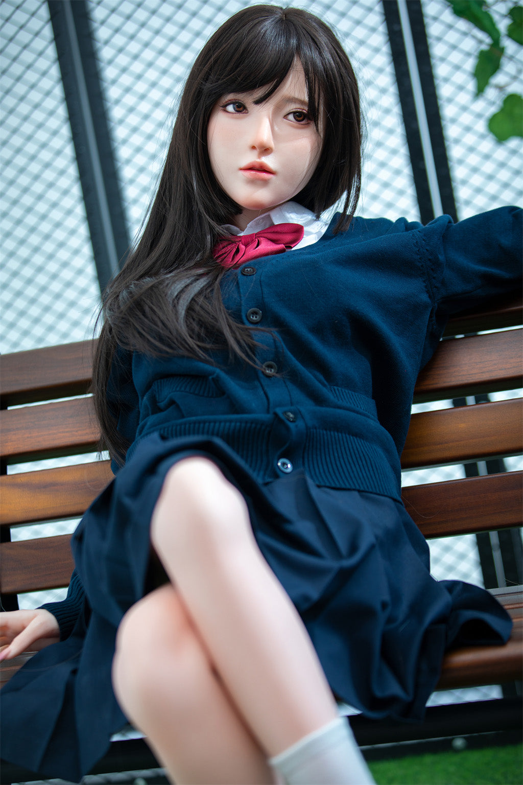 Lingnai(绫奈)-148cm(4'86") D-cup Full Silicone - Irontech Doll