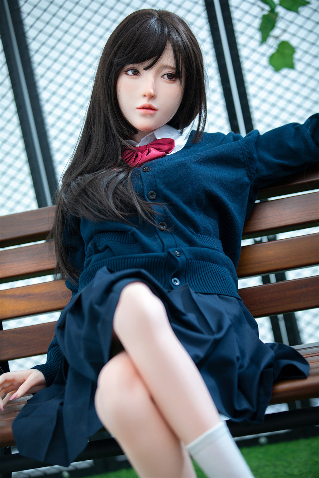 Lingnai(绫奈)-148cm(4'86") D-cup Full Silicone - Irontech Doll