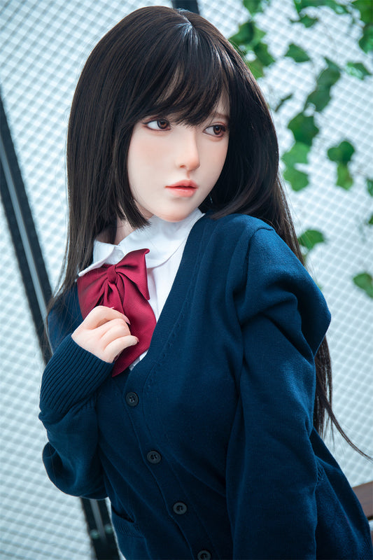 Lingnai(绫奈)-148cm(4'86") D-cup Full Silicone - Irontech Doll