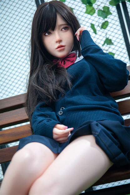 Lingnai(绫奈)-148cm(4'86") D-cup Full Silicone - Irontech Doll