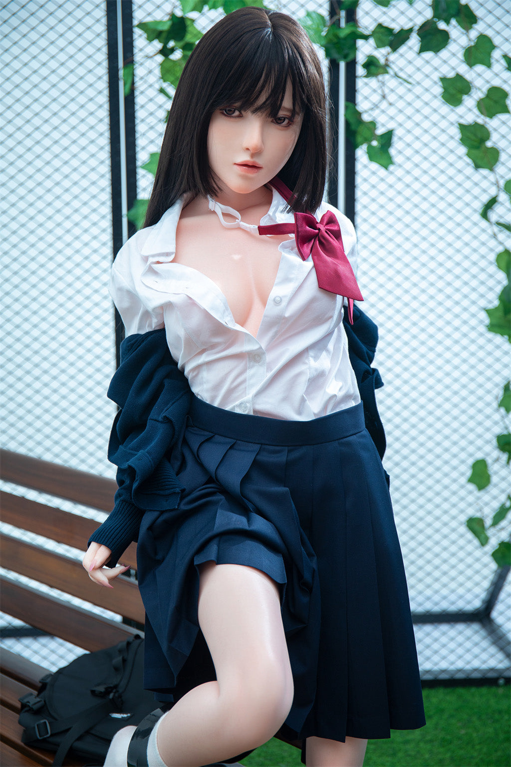 Lingnai(绫奈)-148cm(4'86") D-cup Full Silicone - Irontech Doll