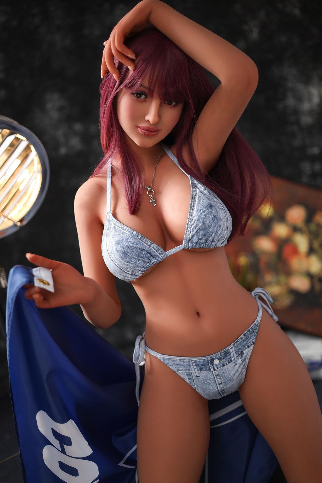 Lesley-Silicone Head  Sex Doll-AiMi Doll