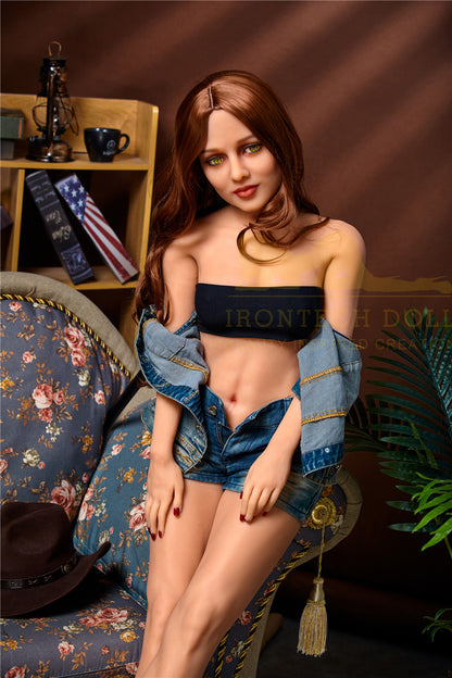 Mandy-150cm (4'92")C-cup TPE Sex Doll American Cool Cowgirl-Irontech Doll