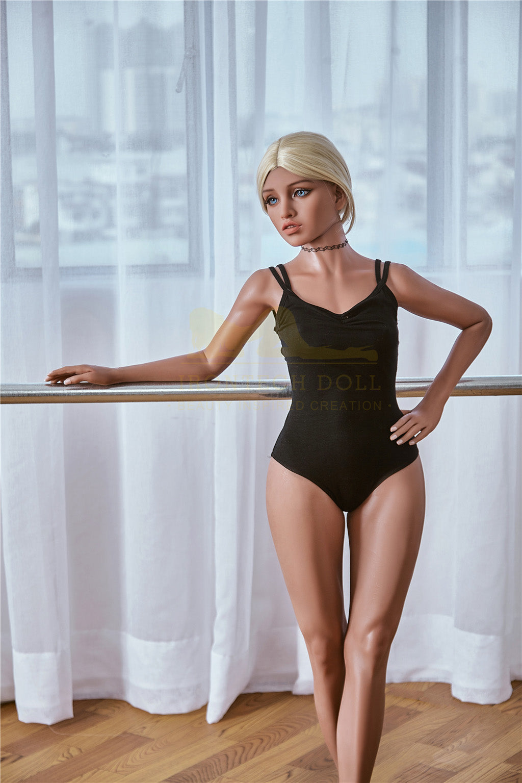 Mignon -150cm (4'92")C-cup TPE Sex Doll Athlectic Gymnast Blonde -Irontech Doll