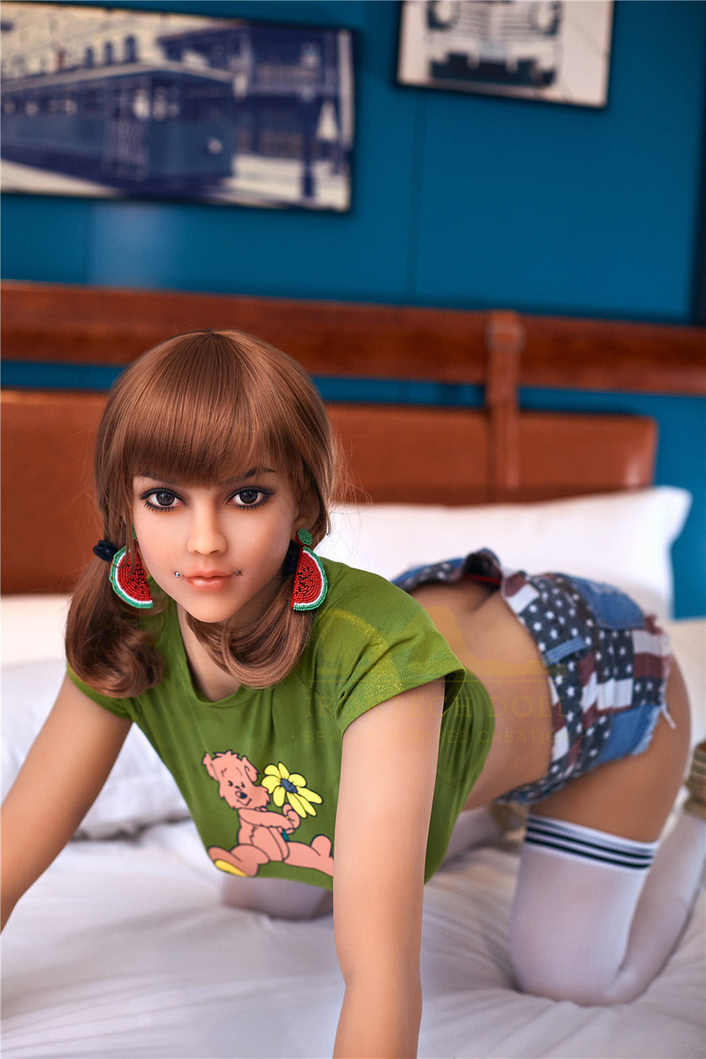 Camille-159cm(5'22") H-cup TPE Sex Doll -Irontech Doll