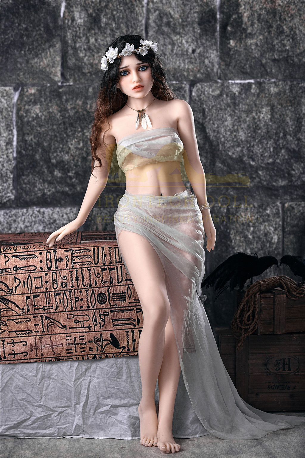 Victoria Fairytale -150cm  (4'92")C-cup TPE Sex Doll Lace Alluring Bride SM-Irontech Doll