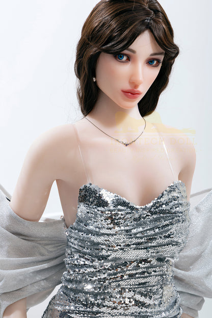 Fay-162cm(5'31'')D-cup Silicone Head TPE Body Sex Doll - Irontech Doll