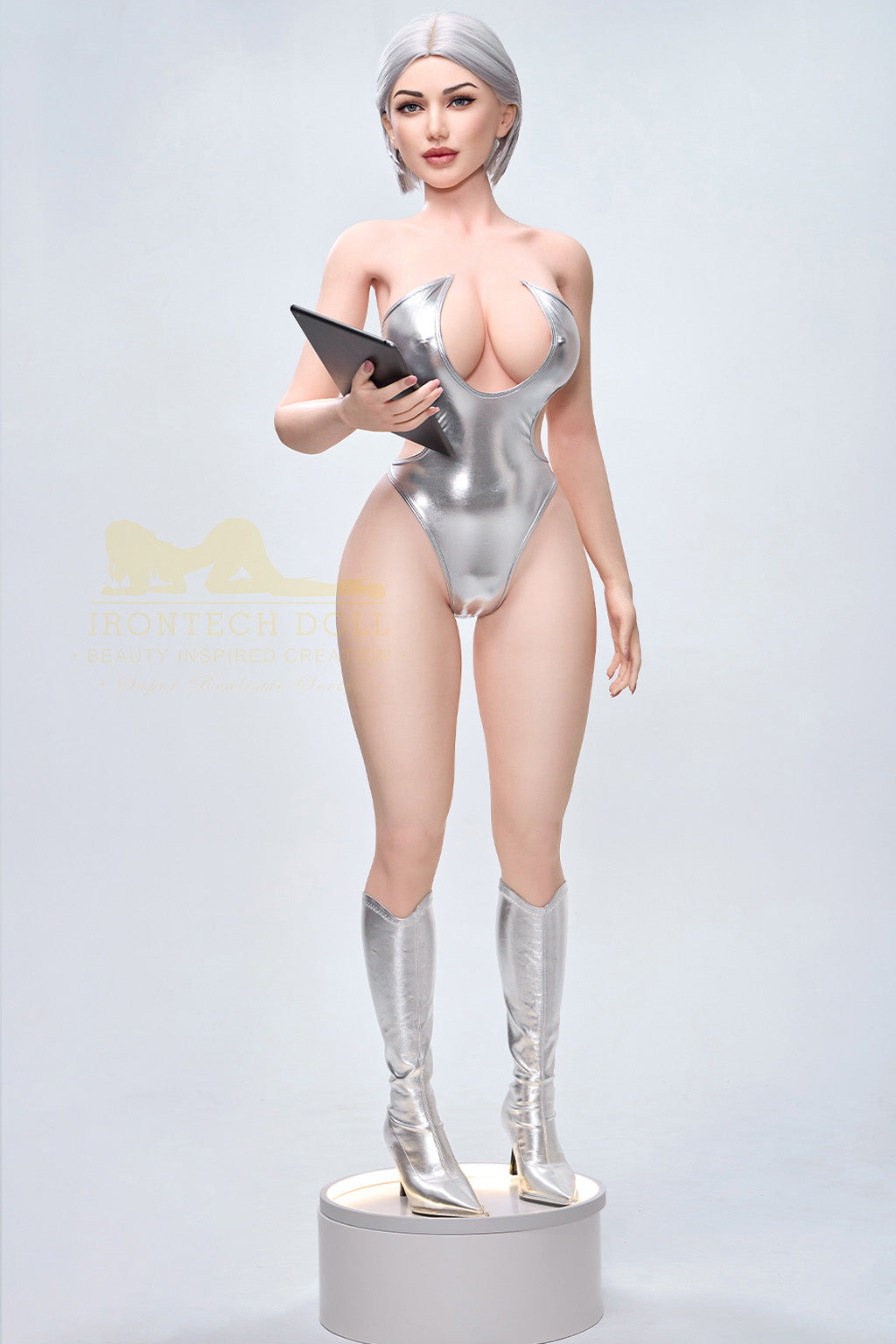 Cathy-159cm(5'22")E-cup Science Fiction Full Silicone Sex Doll- Irontech Doll