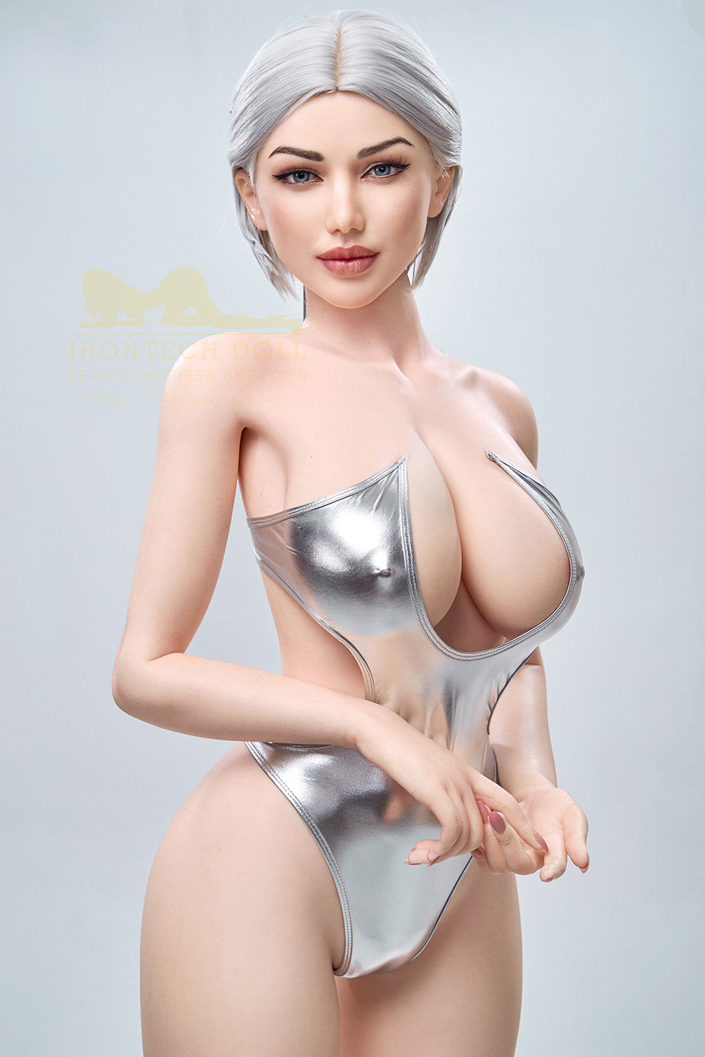 Cathy-159cm(5'22")E-cup Science Fiction Full Silicone Sex Doll- Irontech Doll