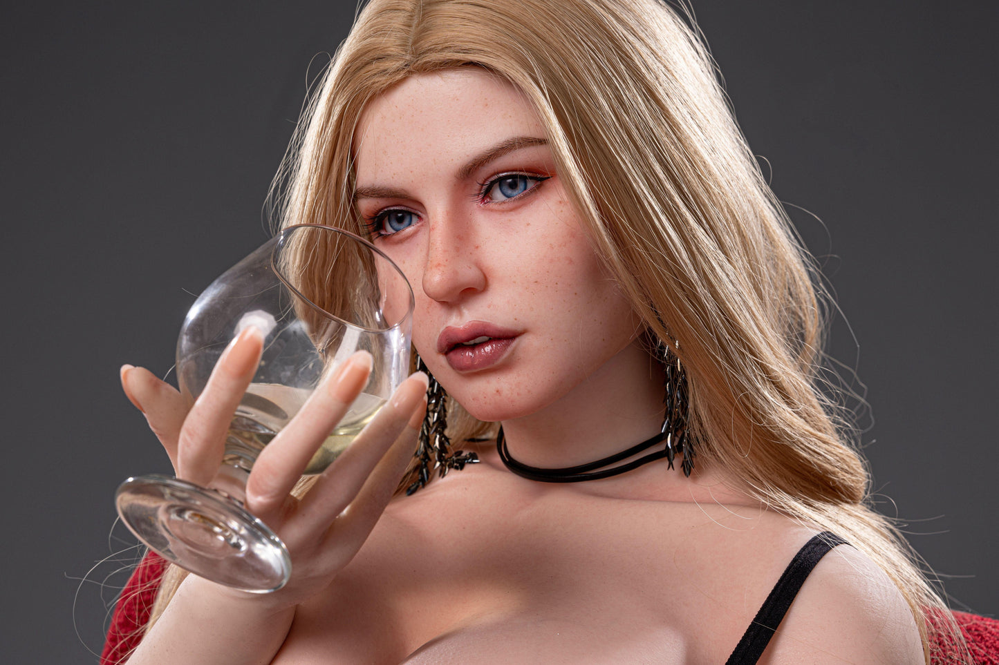 Lillian-Silicone Head Sex Doll-AiMi Doll