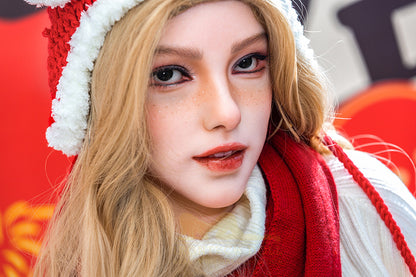 Vivian-163cm(5'35")B-cup Full Chinese Lunar New Year Silicone Sex Doll- Irontech Doll