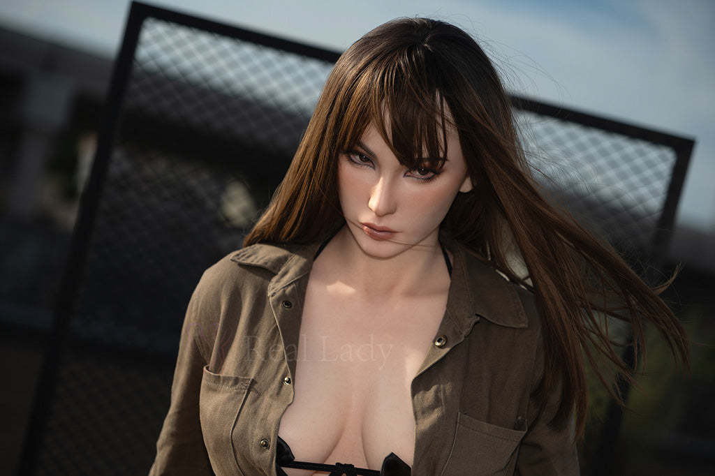 Catlin-170cm(5'58'') D-Cup Full Silicone American Cold - blooded Military Spy Sex Doll -Real Lady Doll