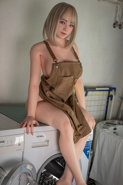 Cindy-159cm(5'22")E-cup Full Silicone Lovely Kitchen Girl Sex Doll- Irontech Doll