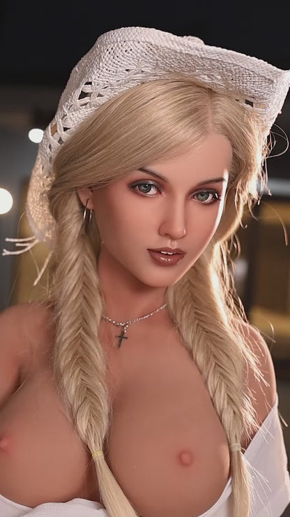 Aileen-Silicone Head  Sex Doll - AiMi Doll